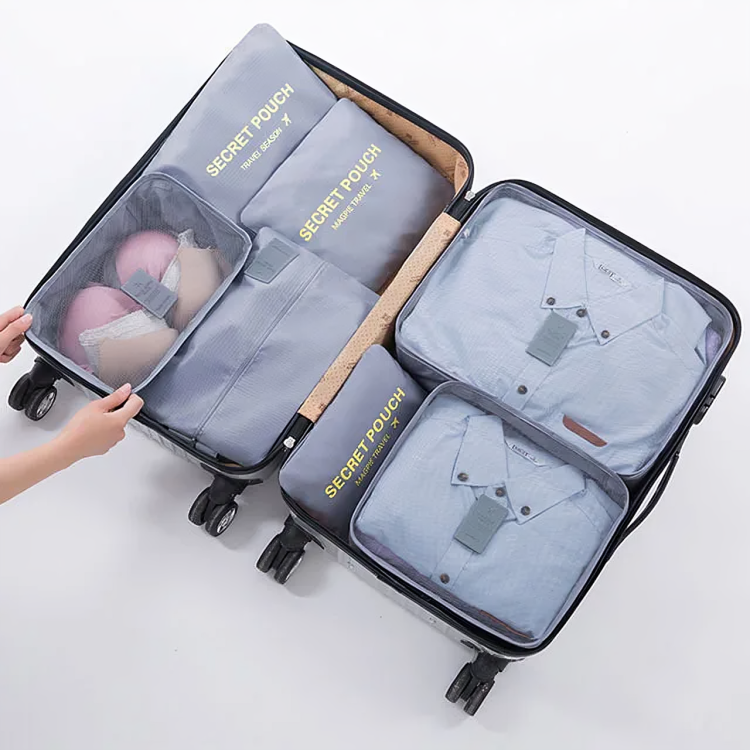7-Piece Luggage Organizer