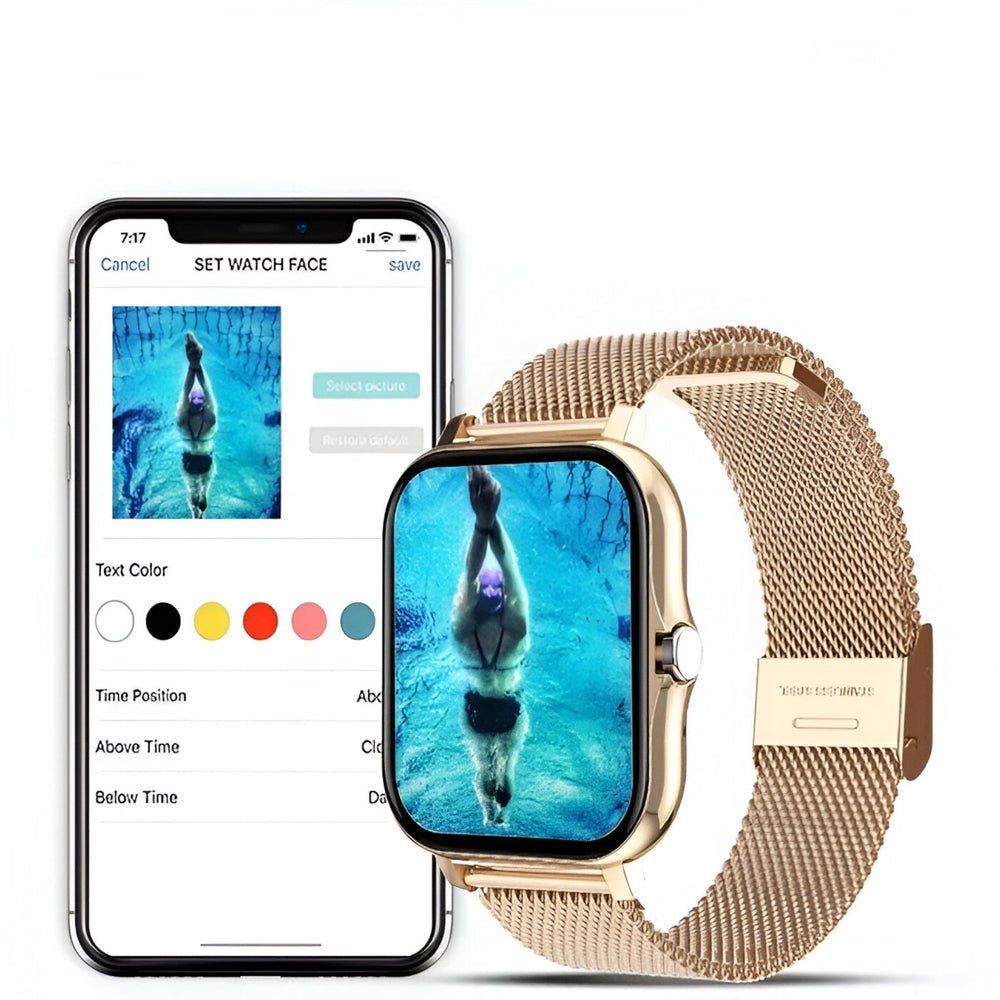 Smartwatch ultra-mince au design moderne