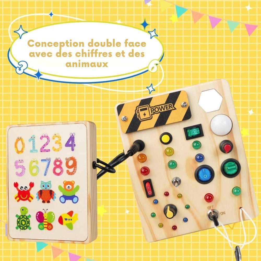 SparkQuest - Tableau Montessori interactif pour tout-petits