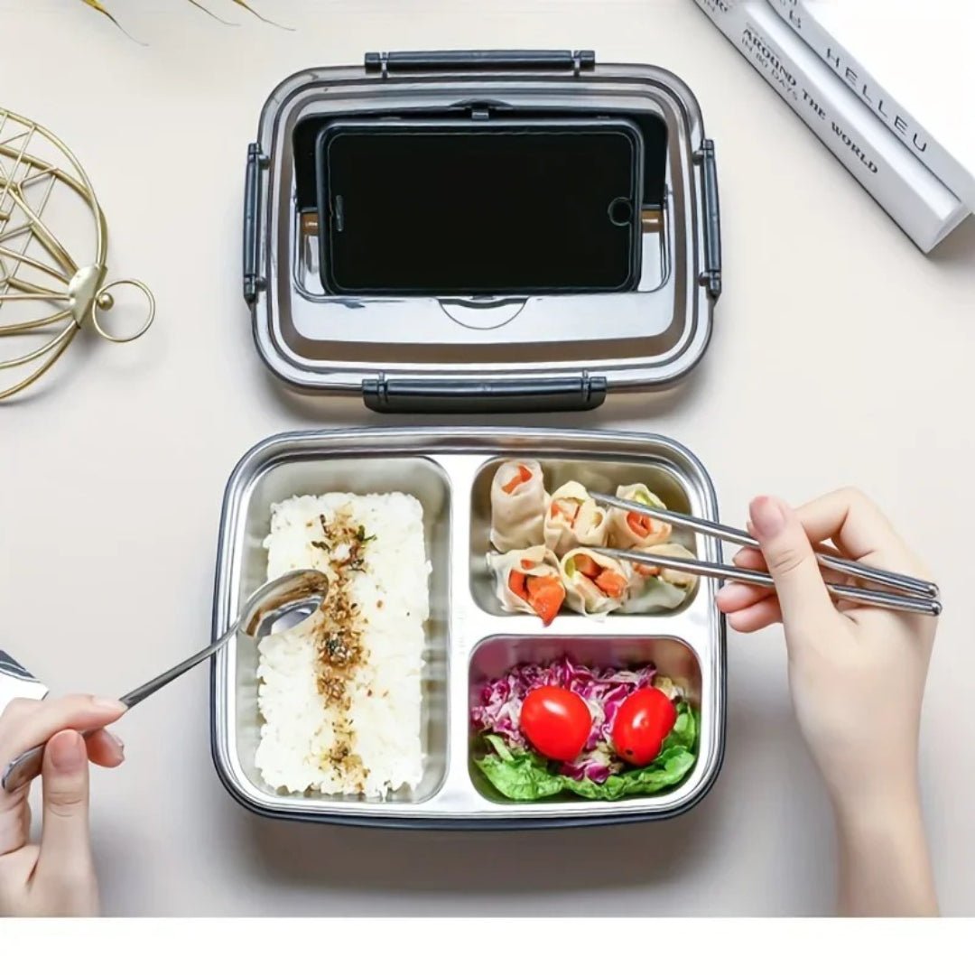 Stainless steel bento lunchbox main