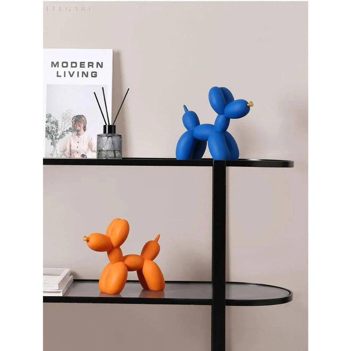 Statue chien en ballon artistique