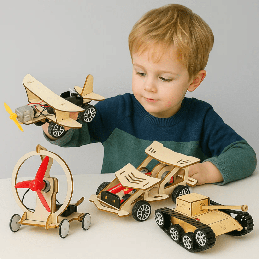 Wooden Science Construction Kit