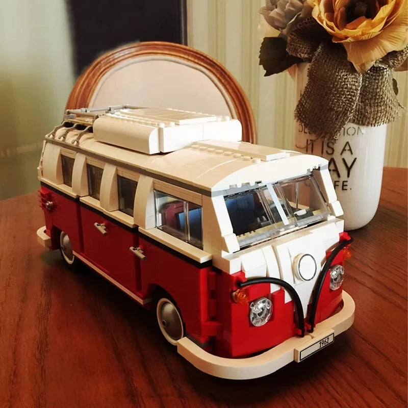 Camper Bus BlockRide Building Block Set