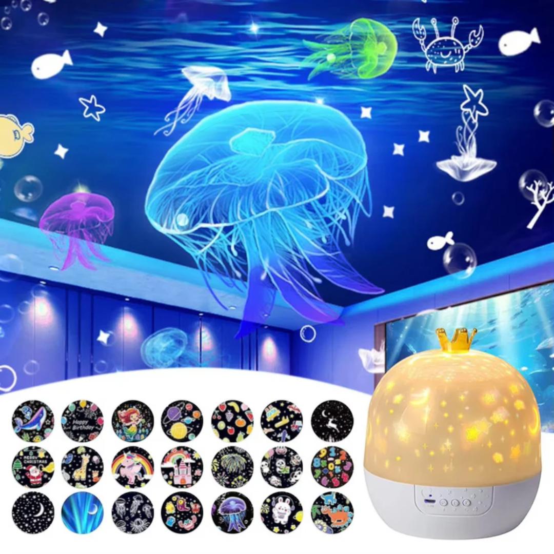 2-in-1 Kids Night Light Projector