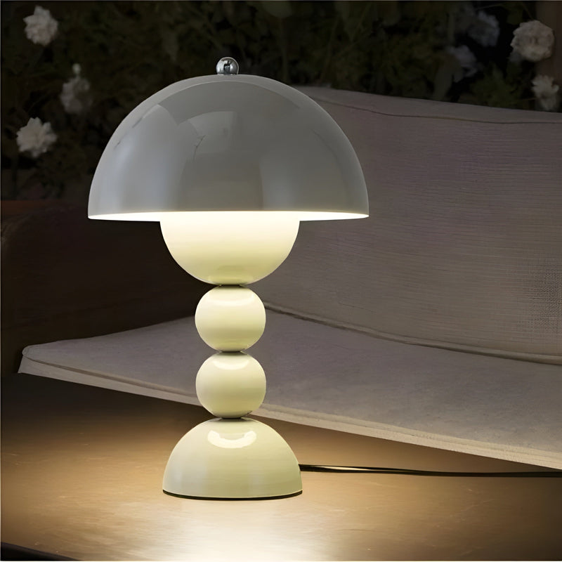 LED Table Lamp Night Light with Floral Shade