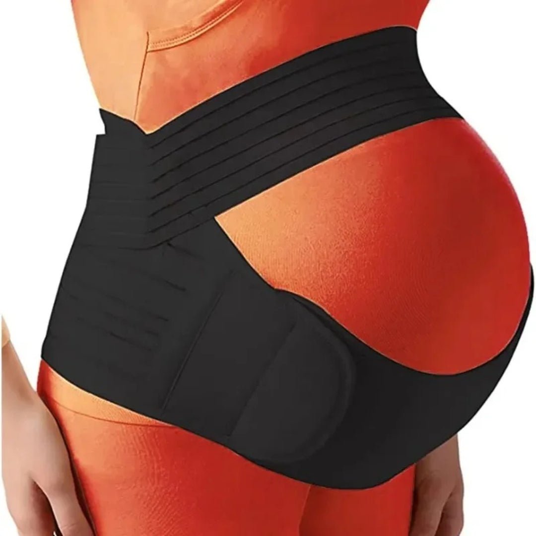 Maternity support belt black