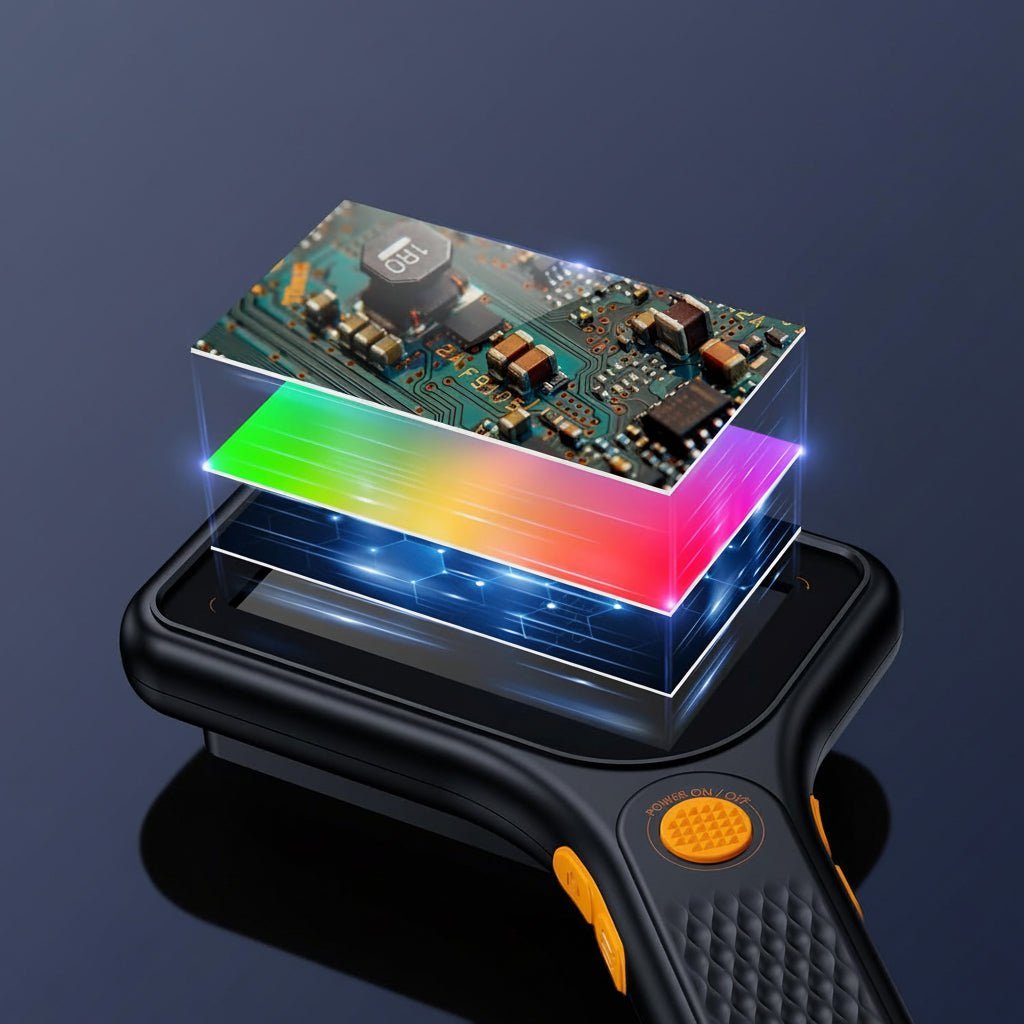 500X Digital Handheld Microscope 3 Inch IPS Screen LED Illumination