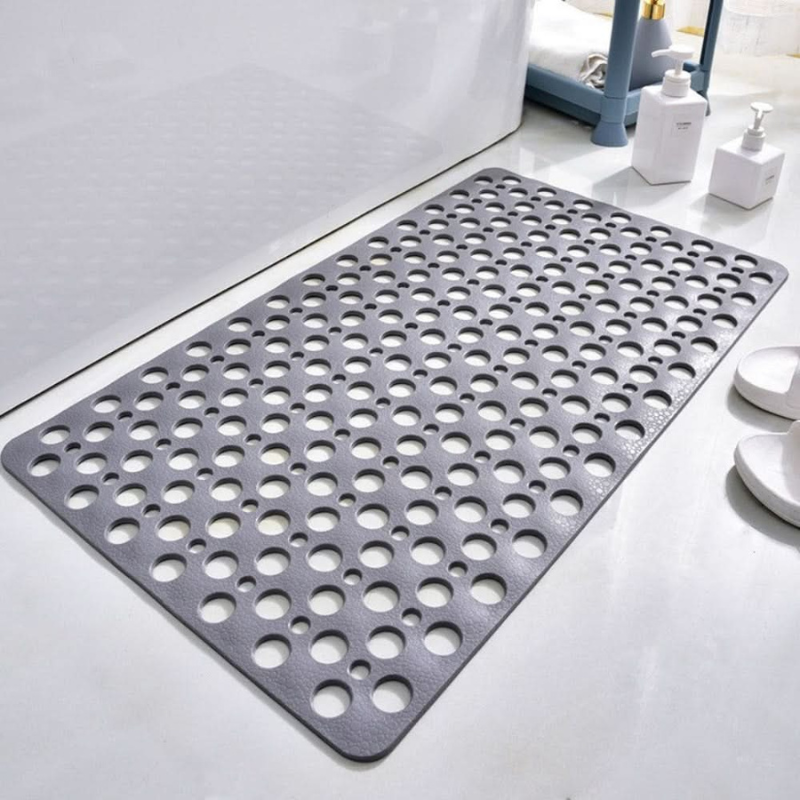 Rectangular Shower Mat with Non-Slip Surface