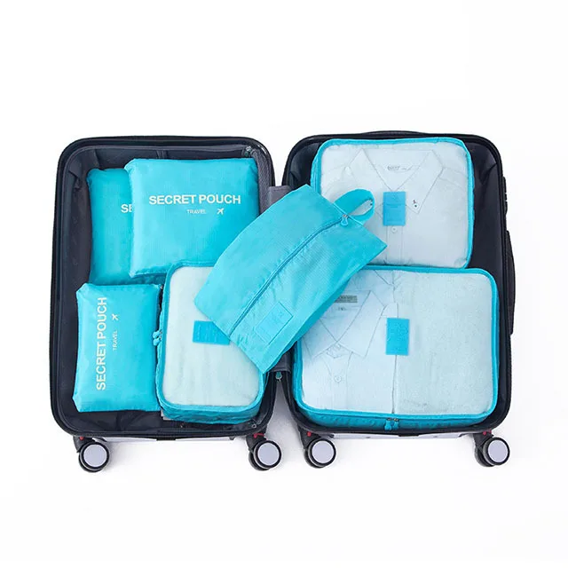 7-Piece Luggage Organizer