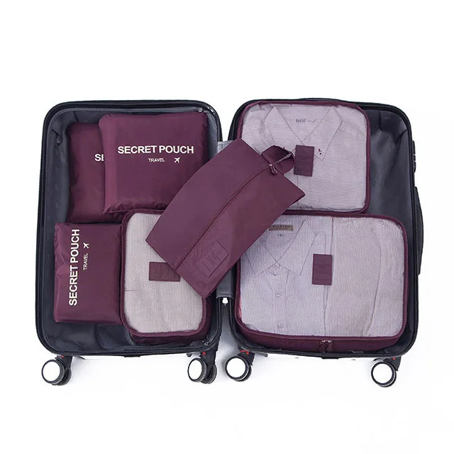 7-Piece Luggage Organizer