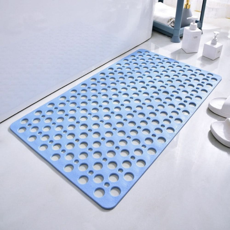 Rectangular Shower Mat with Non-Slip Surface