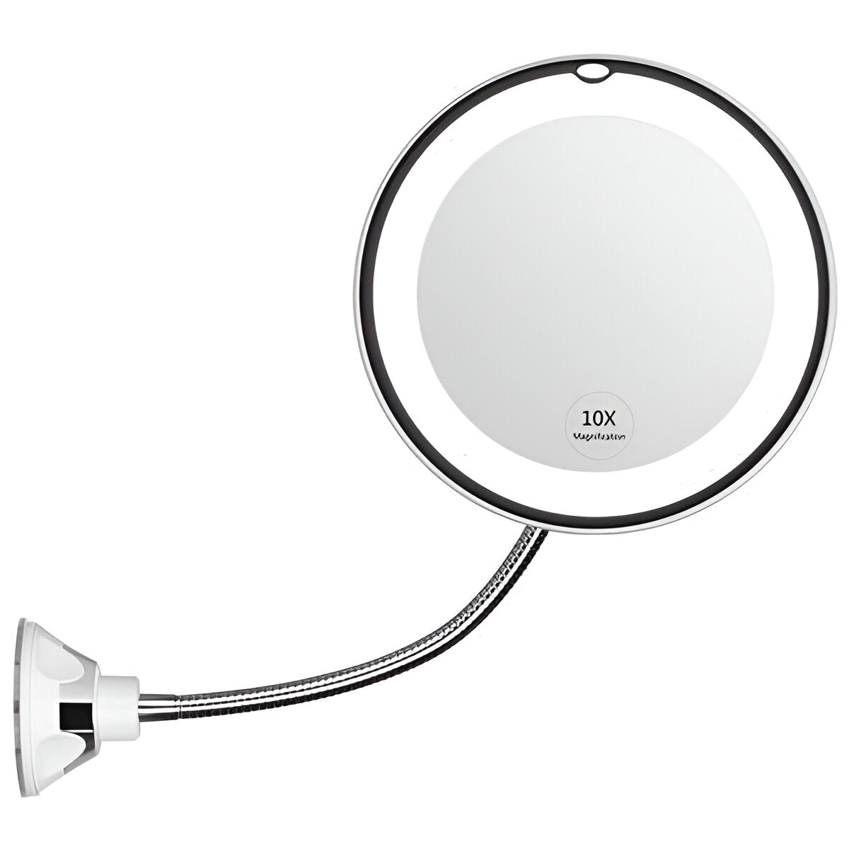 10X LED Mirror on Suction Cup