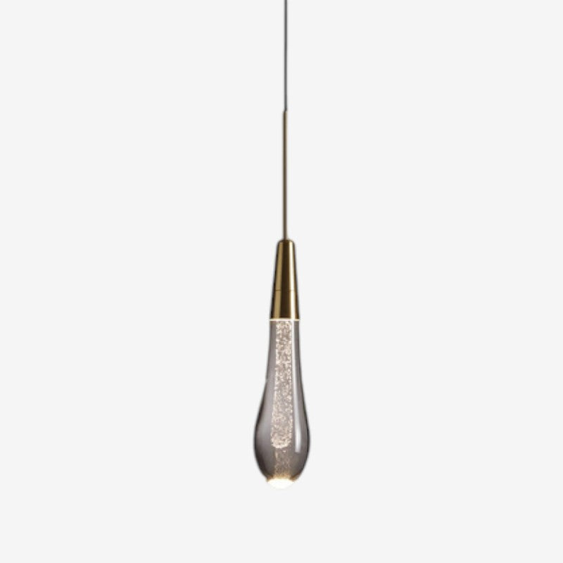 Dimmable LED Suspension Pendant Light in Glass