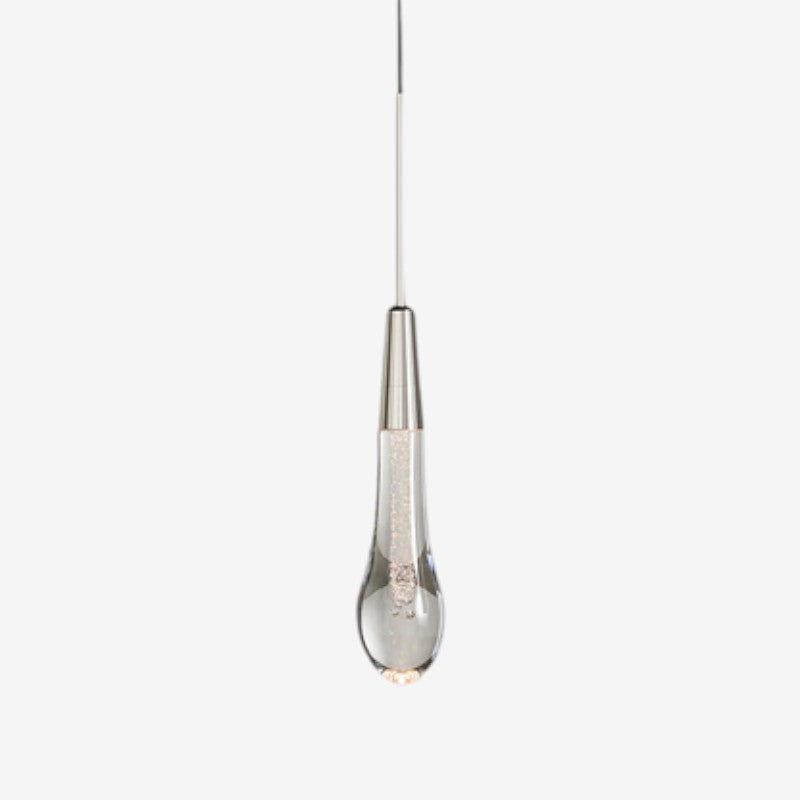 Dimmable LED Suspension Pendant Light in Glass
