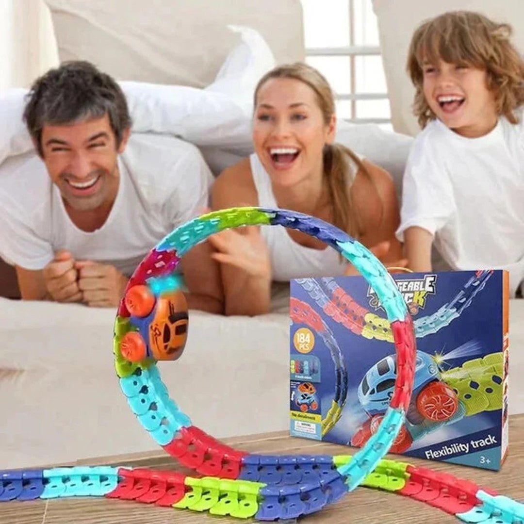 Anti-Gravity Flexible Car Track Set for Children