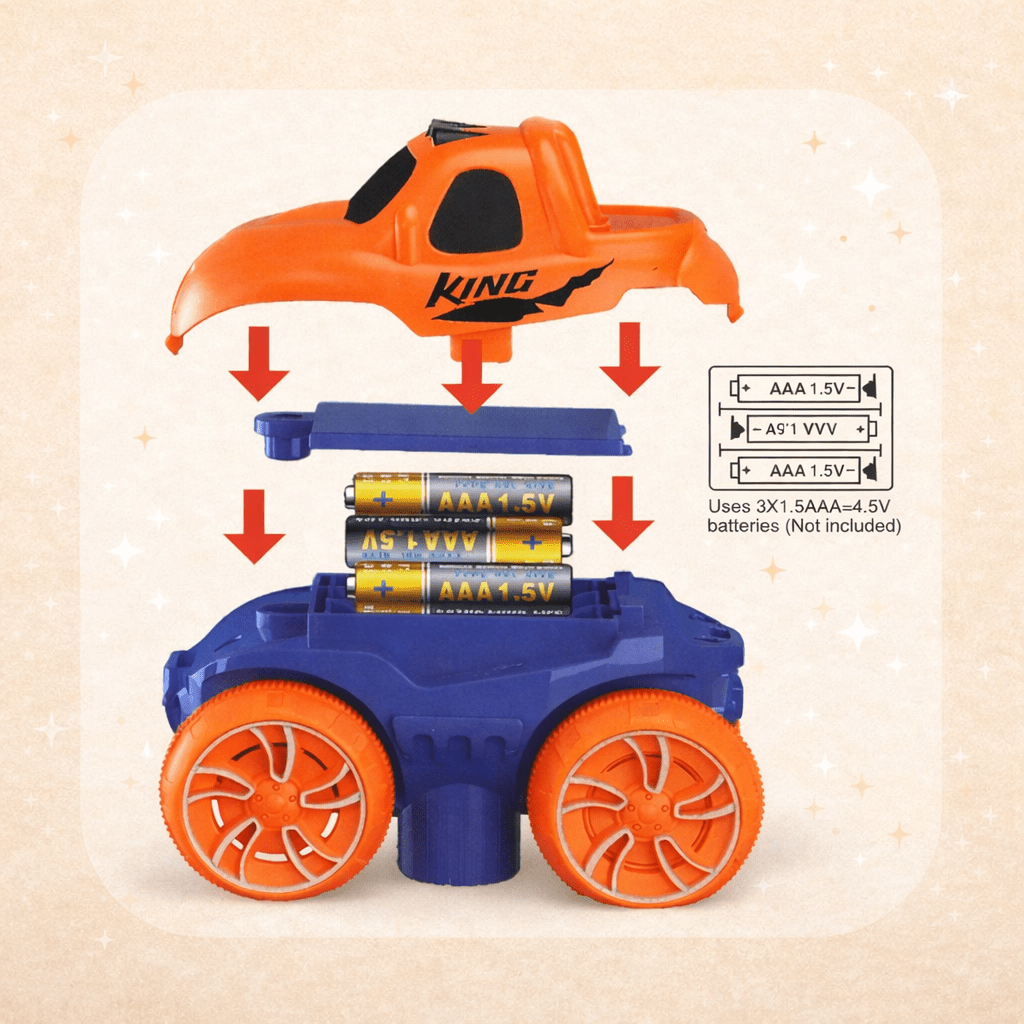 Anti-Gravity Flexible Car Track Set for Children