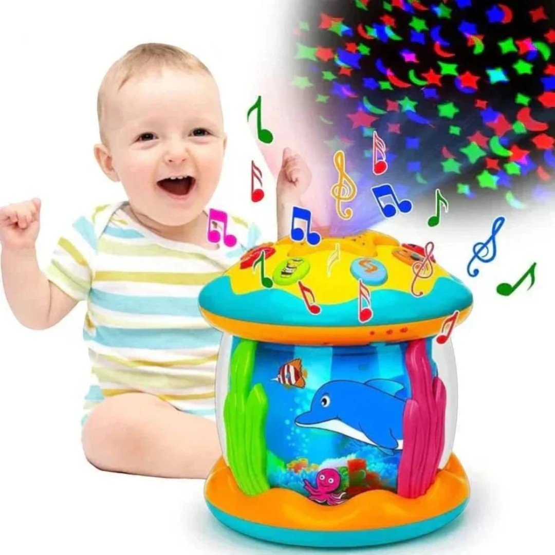 Baby Musical Drum with Light and Sound