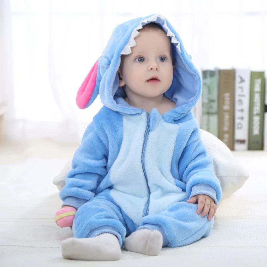 Baby One Piece Jumpsuit with Zipper