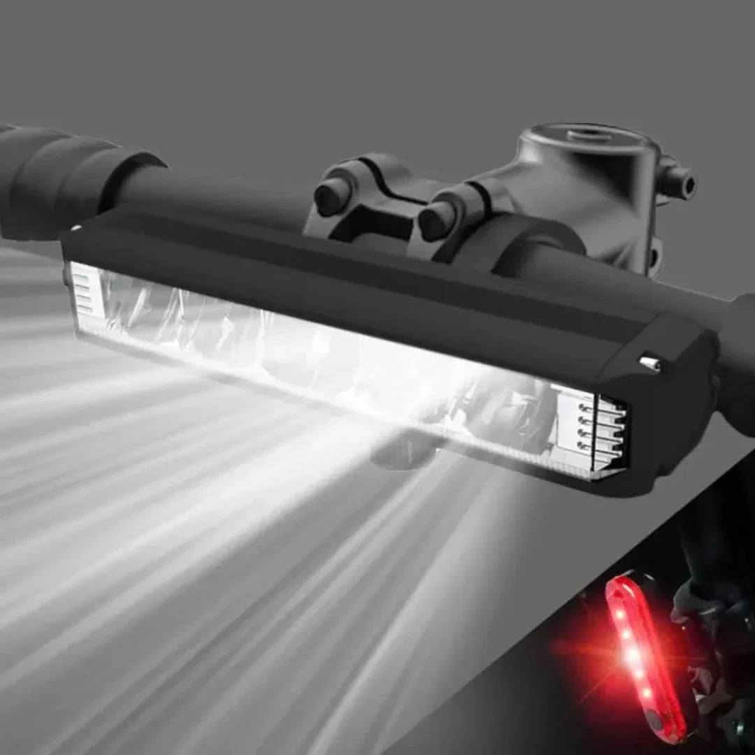 Bicycle Front Light - 1400 Lumens | Weatherproof | USB Rechargeable