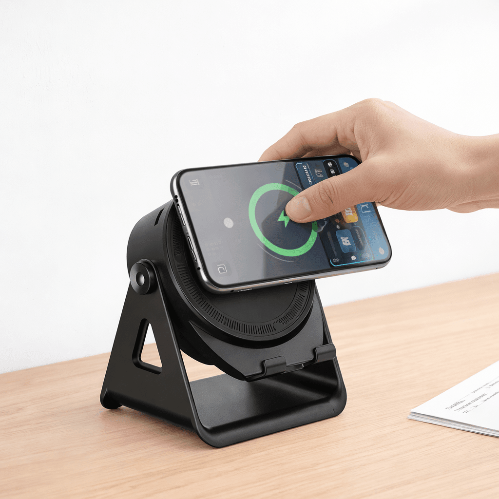 Bluetooth Speaker Phone Stand Induction Charging Power Bank