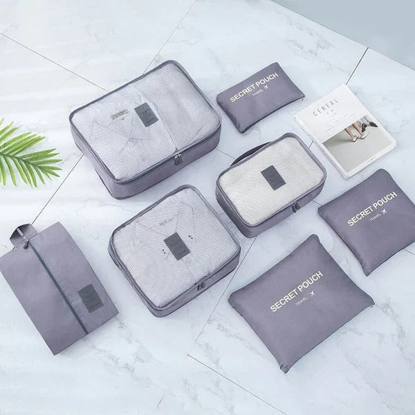 7-Piece Luggage Organizer