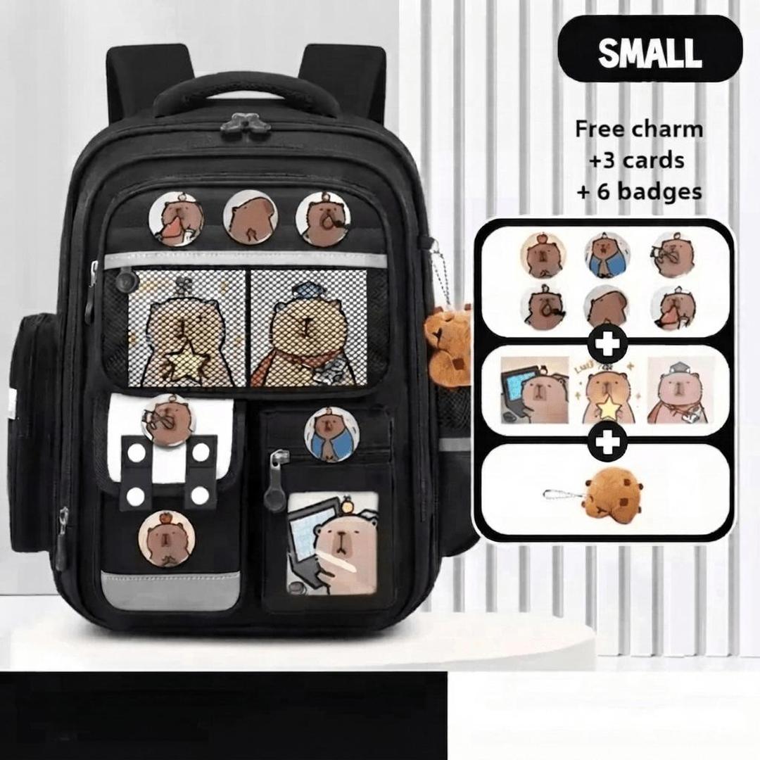 Capybara School Backpack