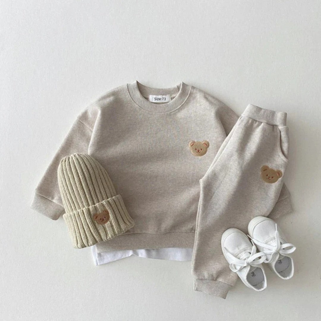 Children’s Tracksuit Set with Teddy Bear Motif