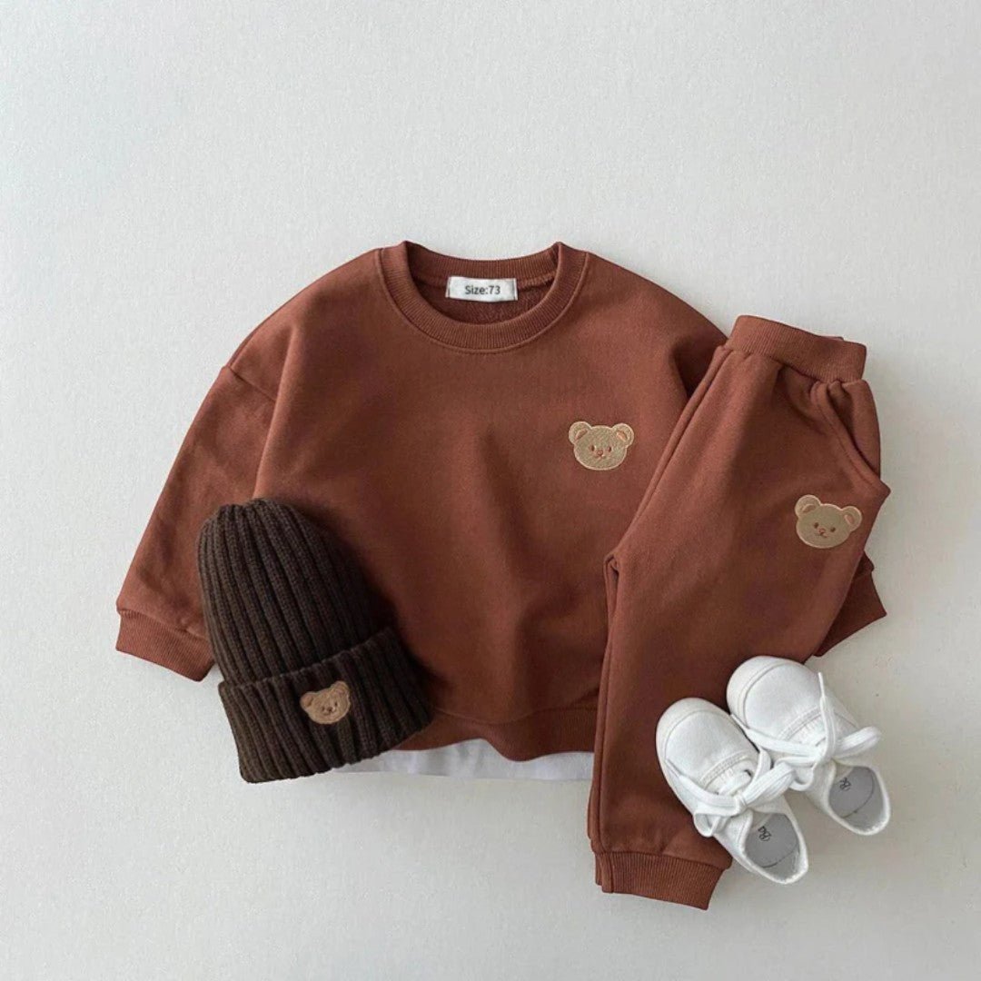 Children’s Tracksuit Set with Teddy Bear Motif