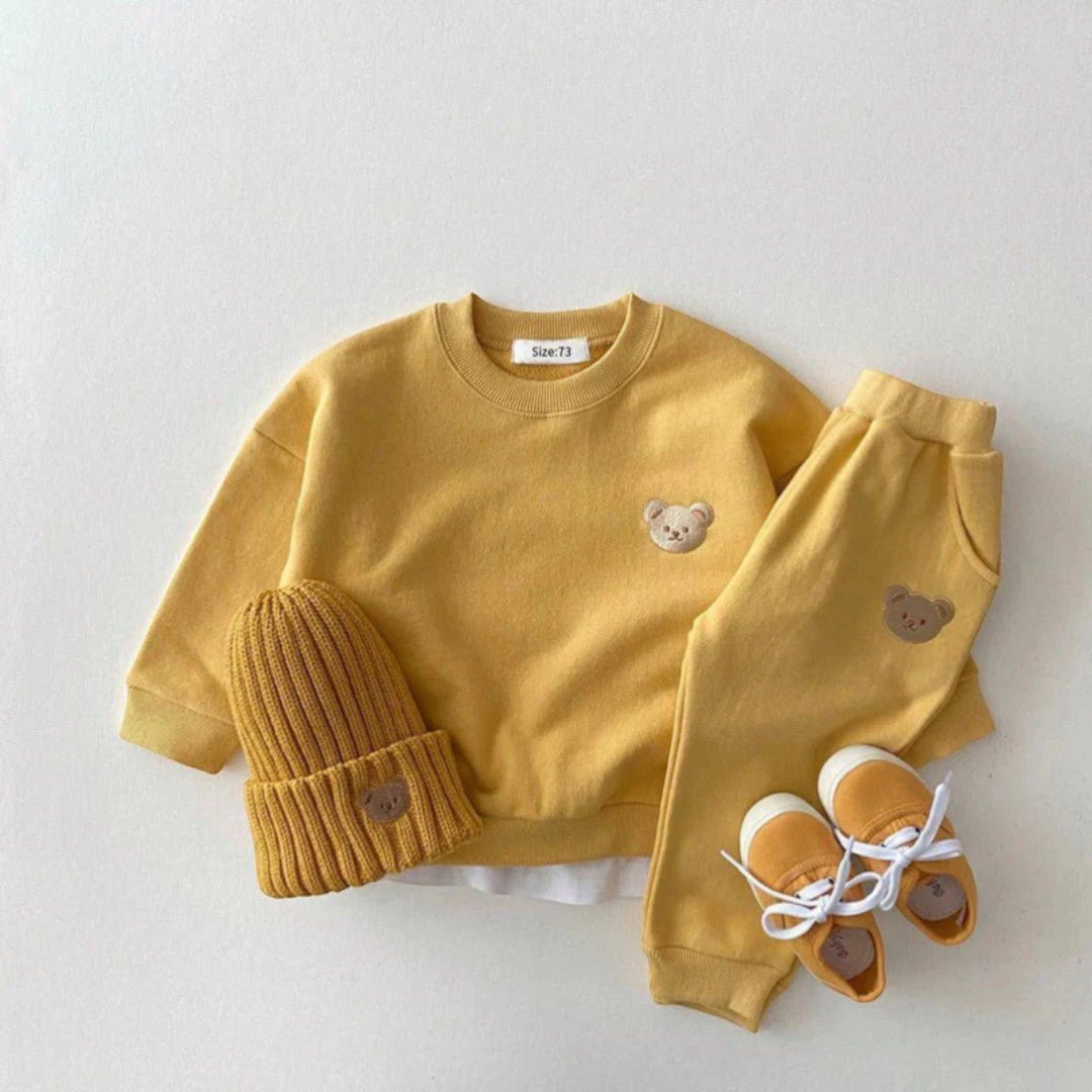 Children’s Tracksuit Set with Teddy Bear Motif