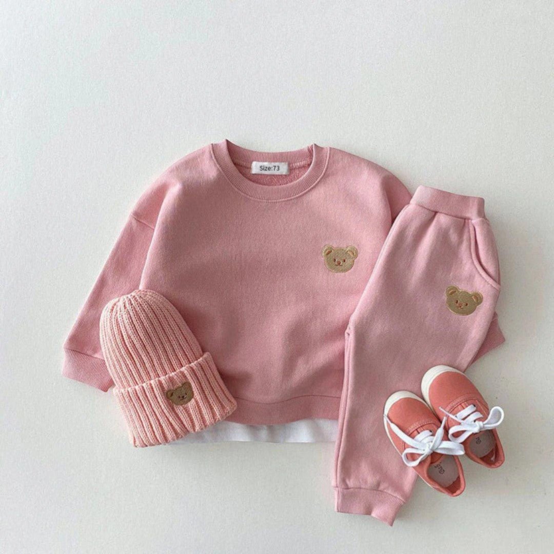 Children’s Tracksuit Set with Teddy Bear Motif