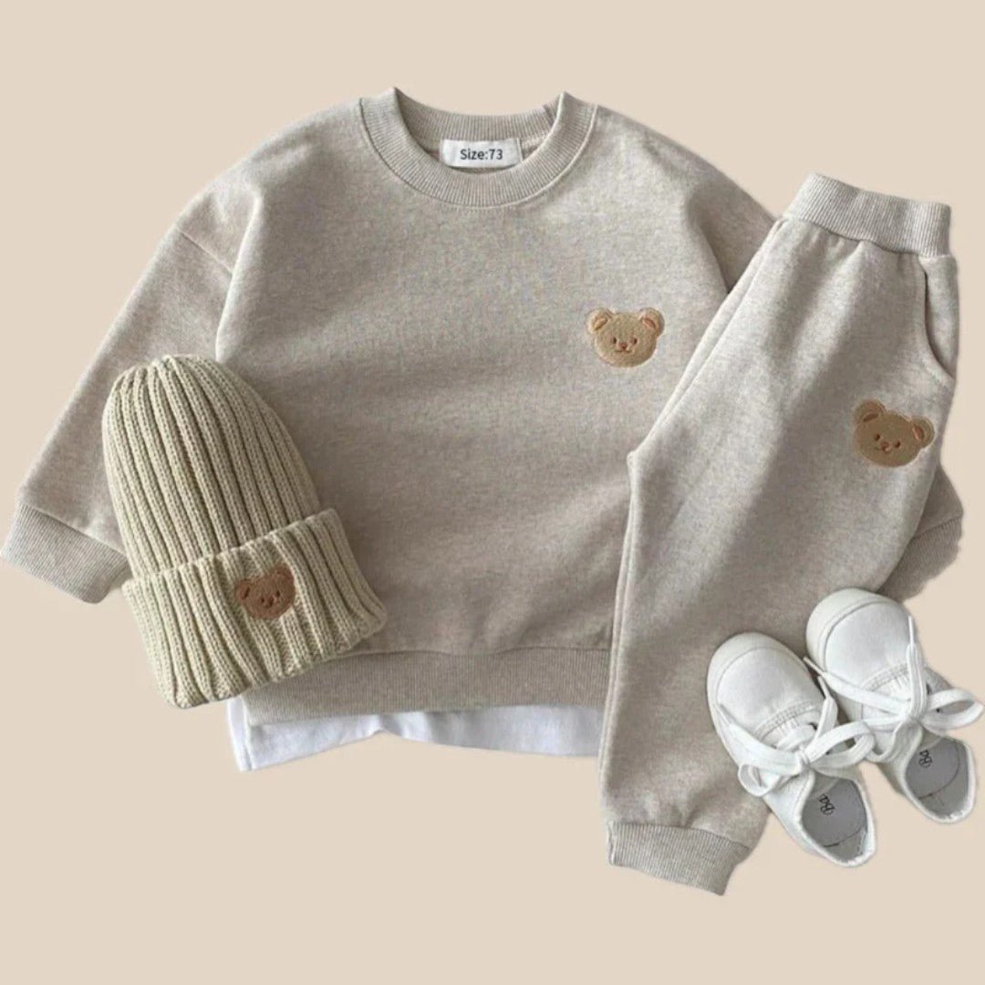Children’s Tracksuit Set with Teddy Bear Motif