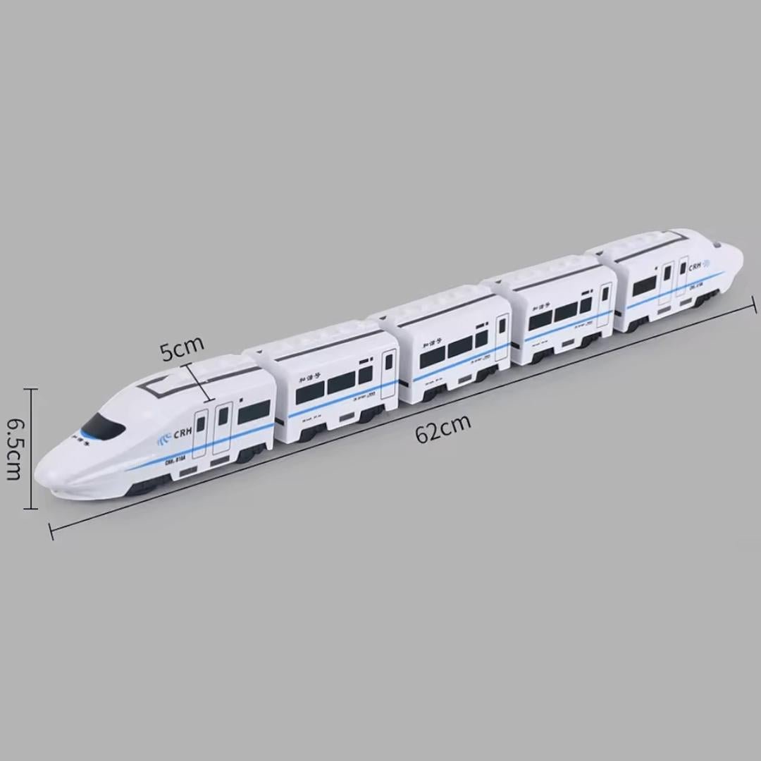Connected Toy Train Set with Lights and Sound