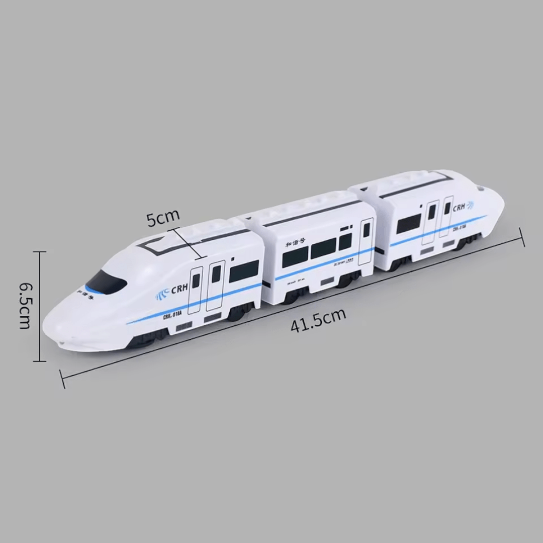 Connected Toy Train Set with Lights and Sound