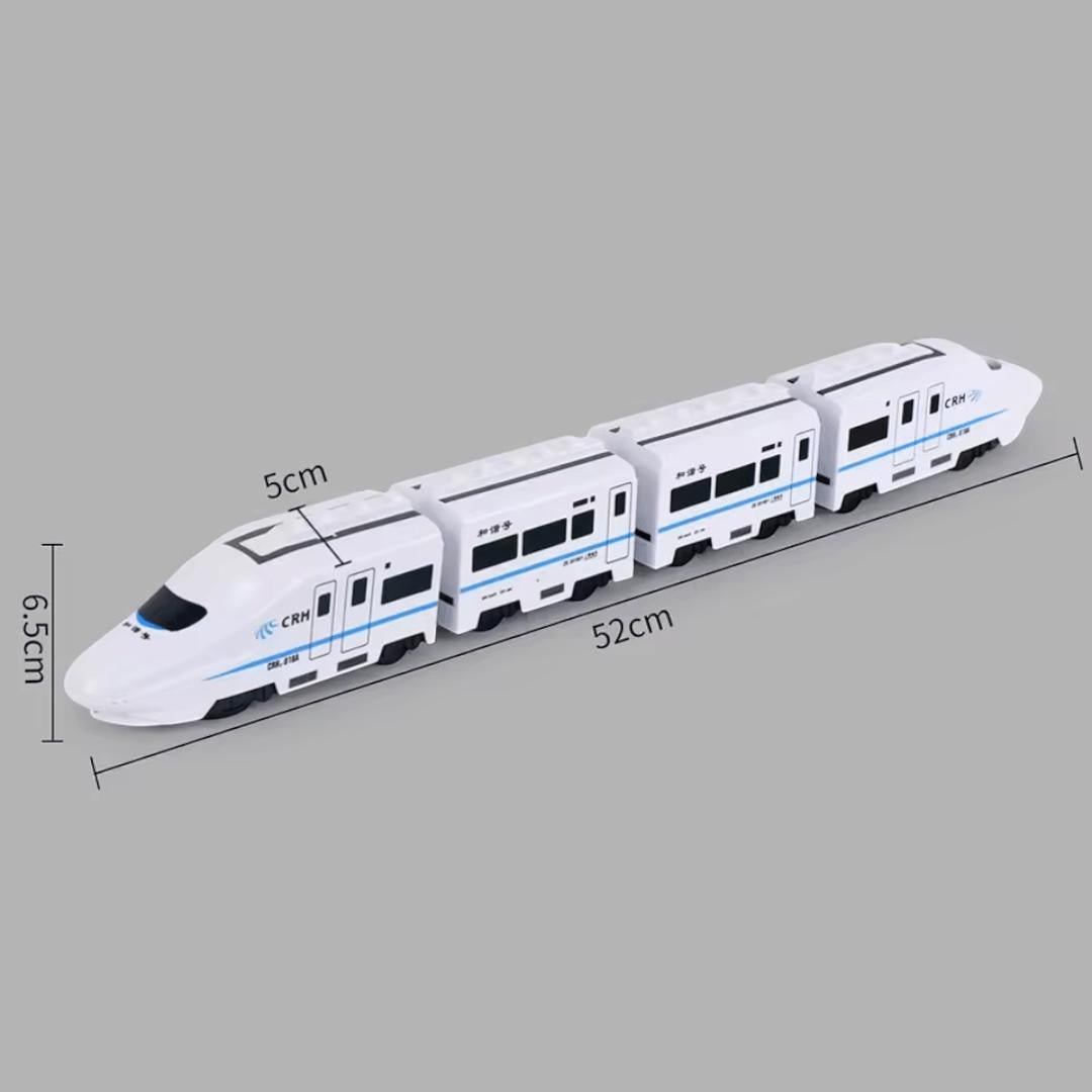 Connected Toy Train Set with Lights and Sound