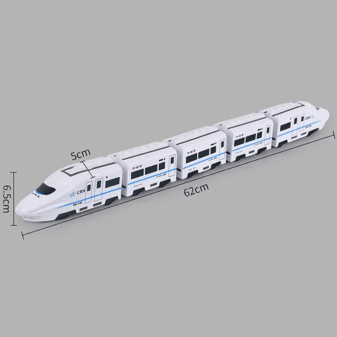 Connected Toy Train Set with Lights and Sound