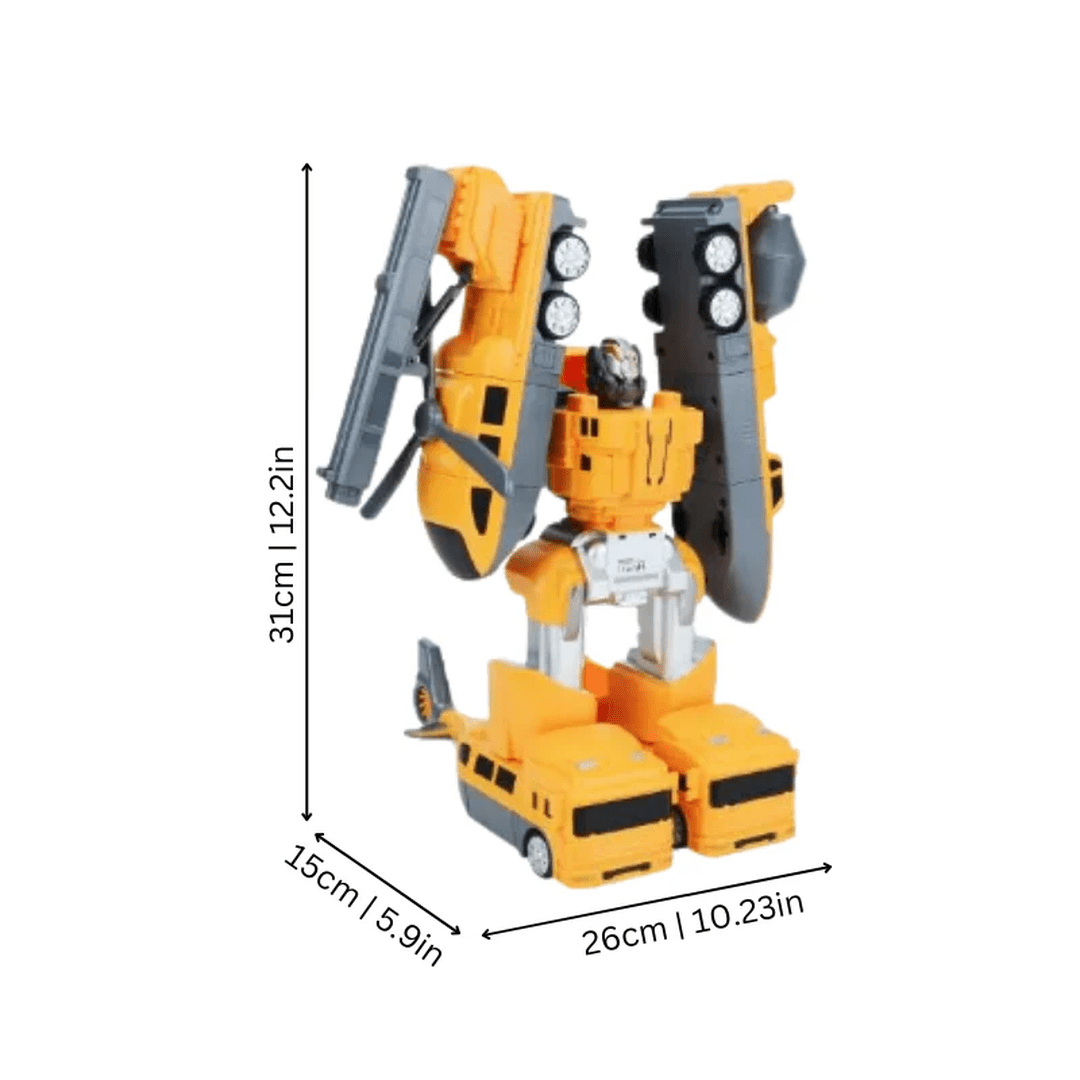 Construction Vehicle Toy Set with Storage Box