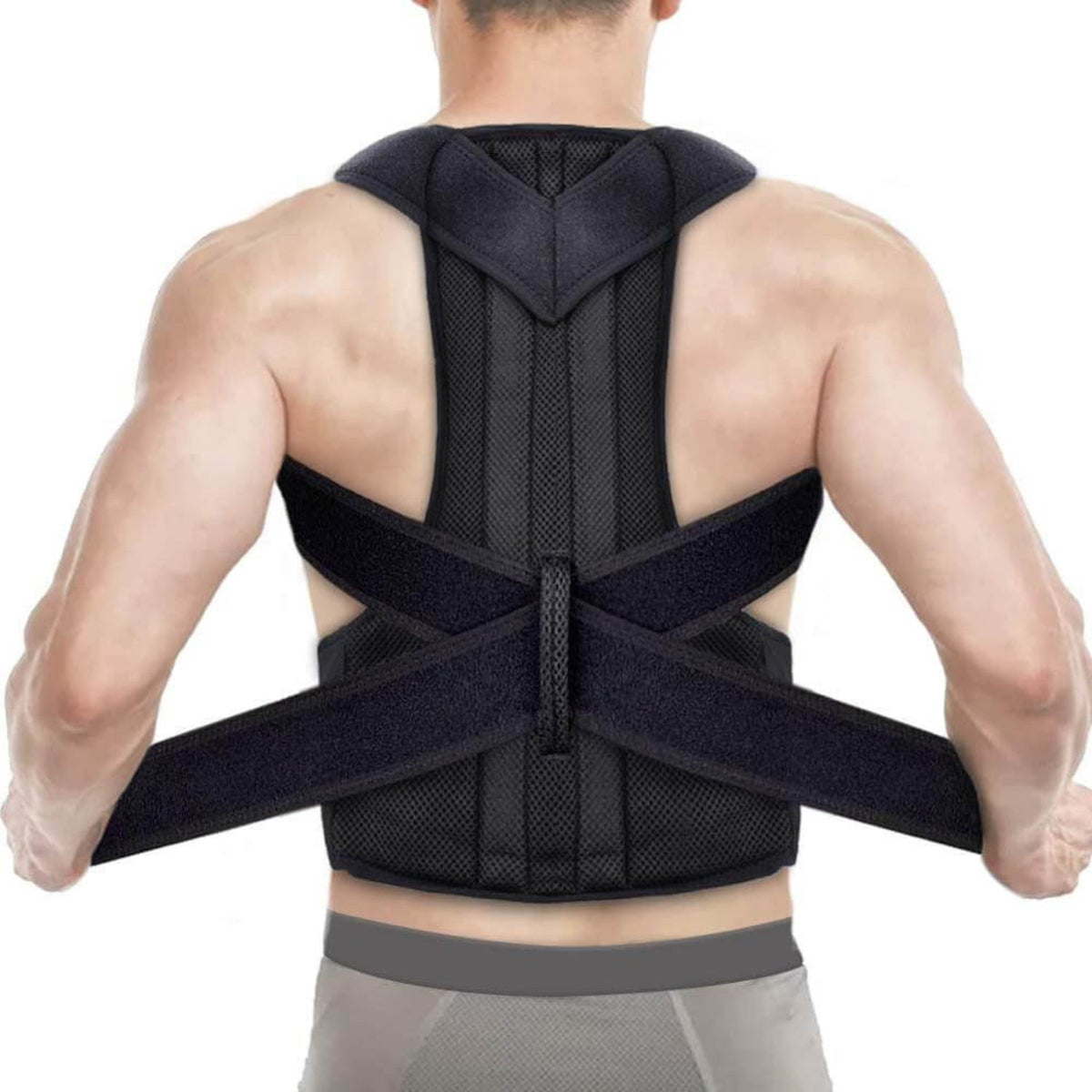 Correcteur posture dos unisexe gilet alignement