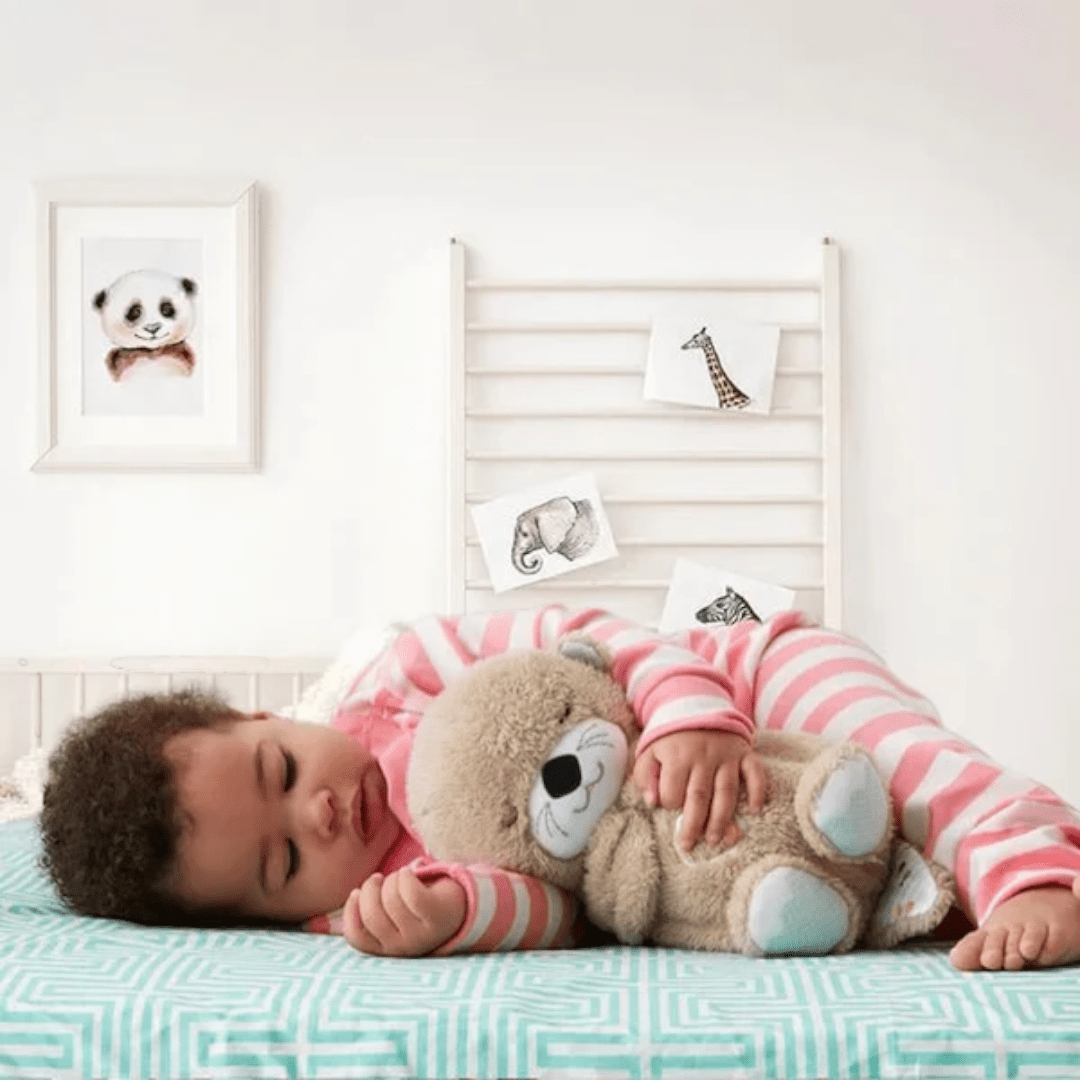 Cuddling Plush Baby Toy with Breathing Motion and Music