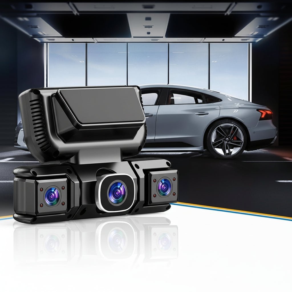 Dash Cam 360 Full HD 4 Channel Car Camera WiFi Night Vision