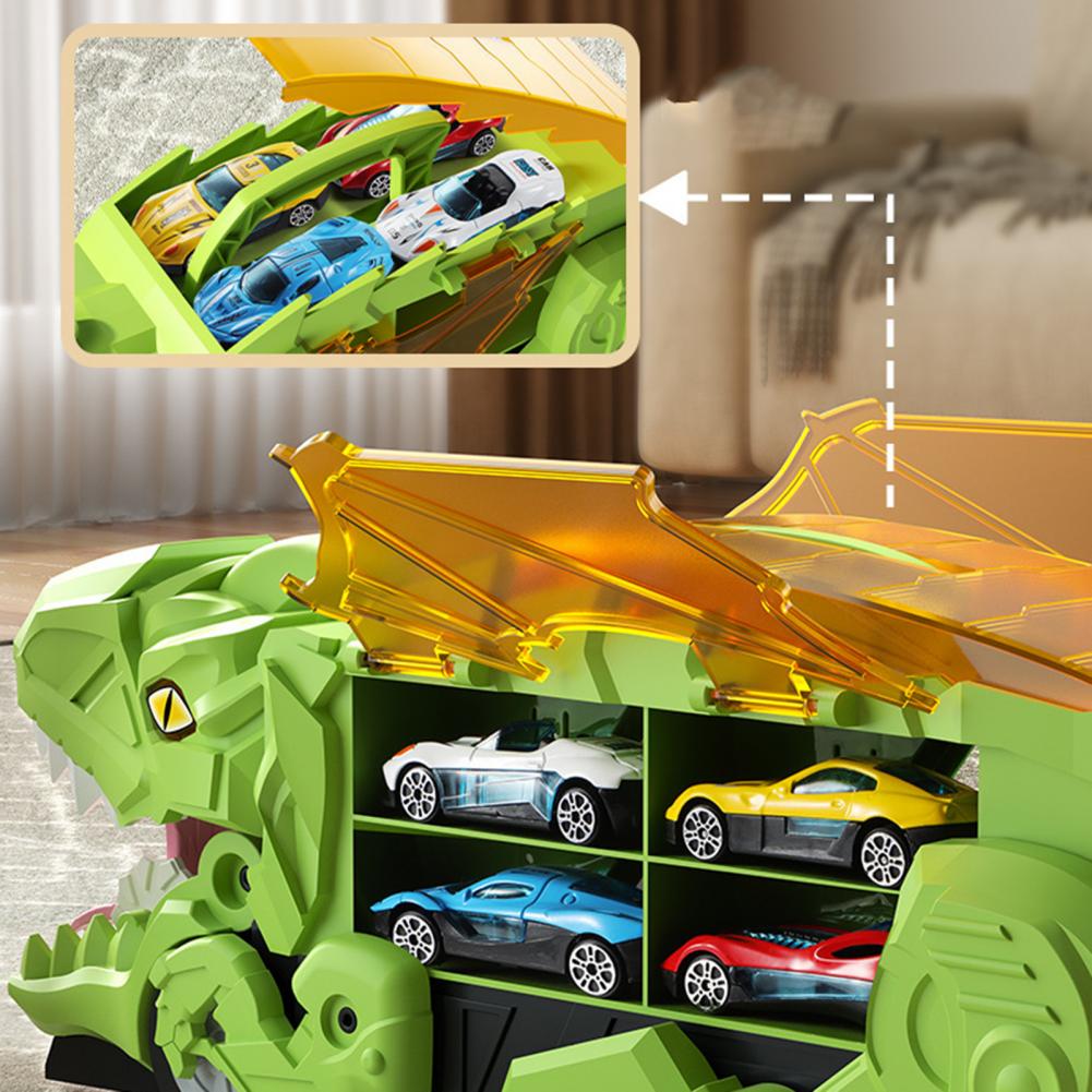 Dinosaur Car Play Truck Set Toy Cars Racetracks