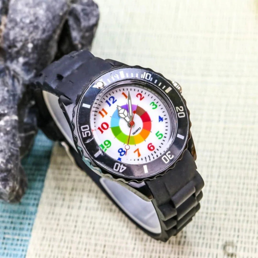 Educational Kids Learning Watch with Colorful Dial