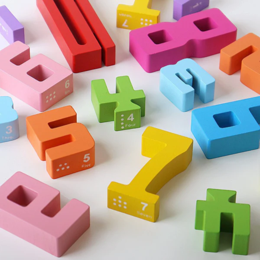 Educational Number Learning Blocks