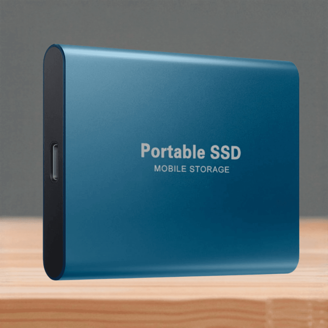 External SSD Portable Drive USB C High Speed Waterproof