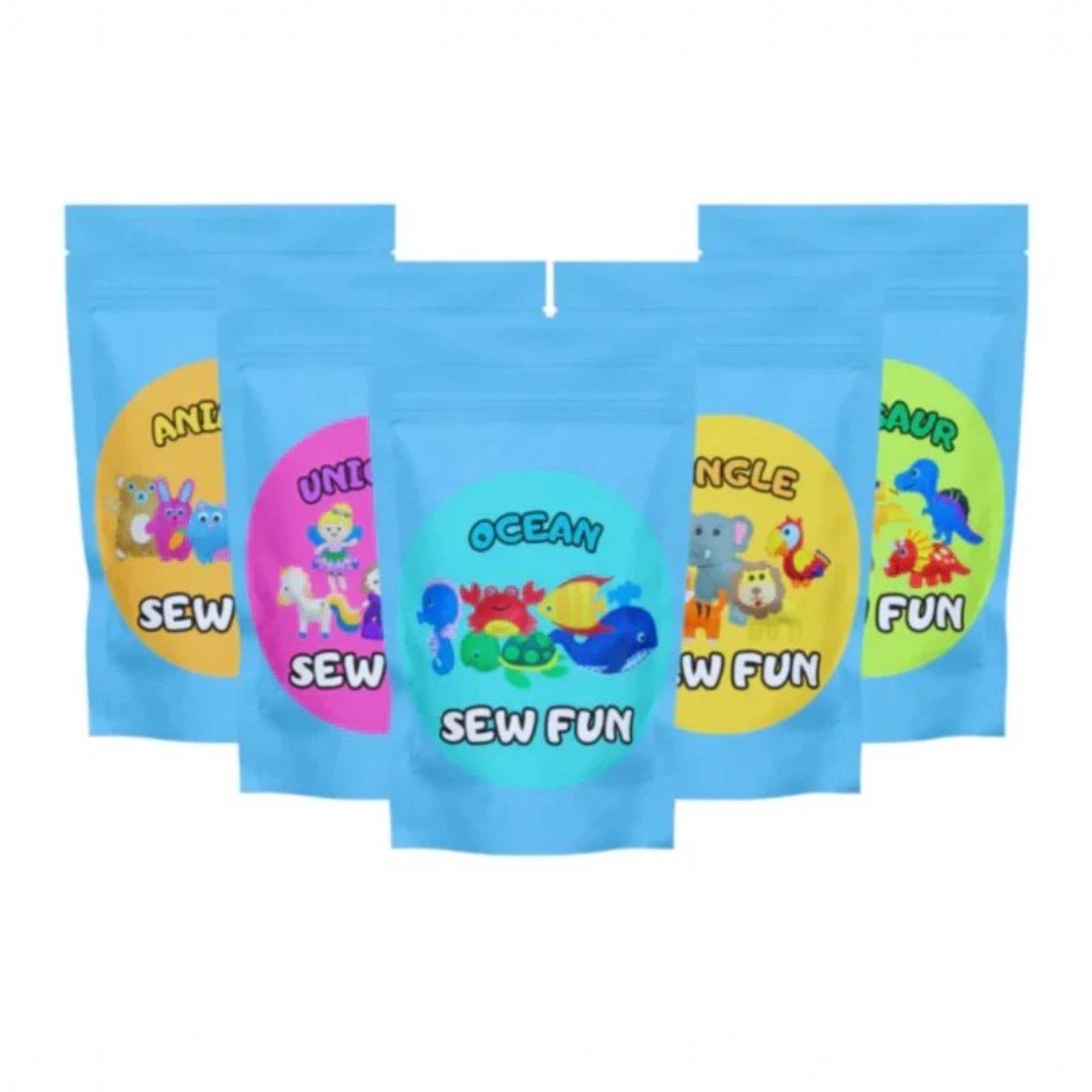 Felt Animal Sewing Kit for Beginners