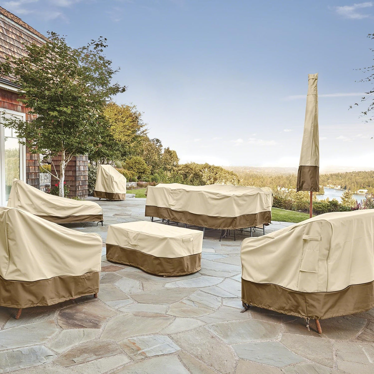 Grill Cover Waterproof Outdoor Patio BBQ Protector Fabric