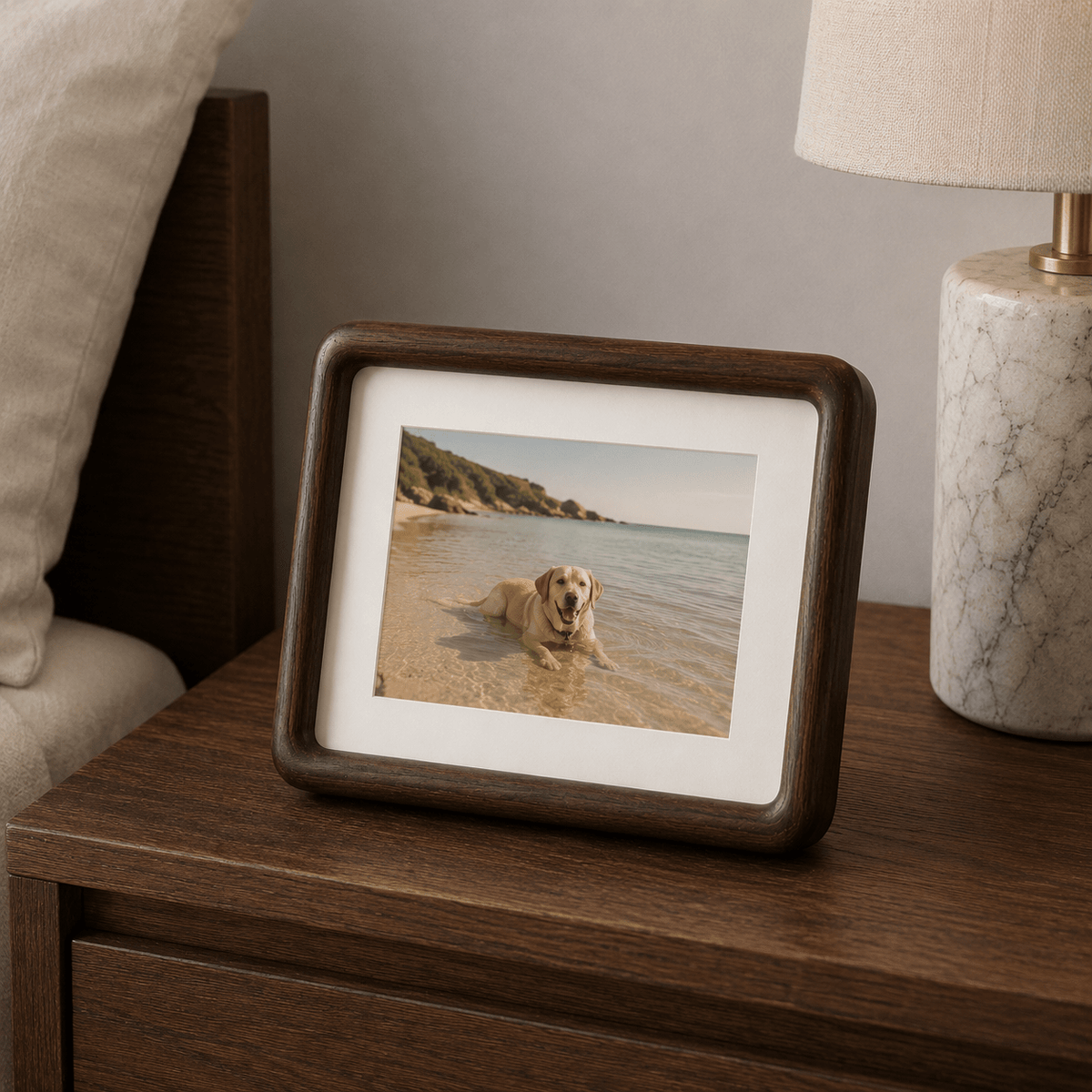 Joanna Solid Hardwood Picture Frame with Mortise & Tenon Joinery