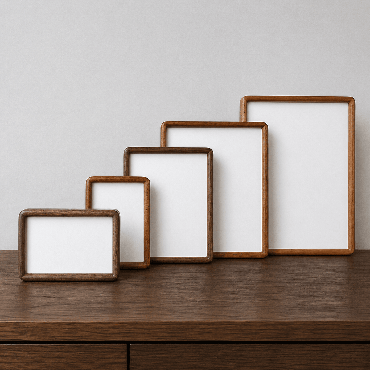 Joanna Solid Hardwood Picture Frame with Mortise & Tenon Joinery