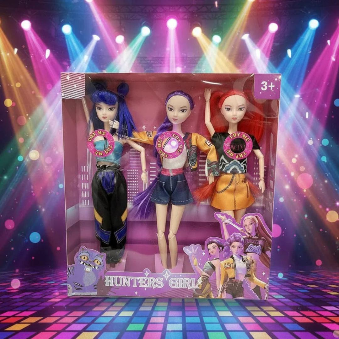 K-Pop Doll Set with Singing Function