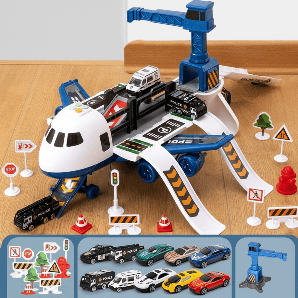 Kids Toys Adventure Air Play Set Airplane Vehicles Creative Play