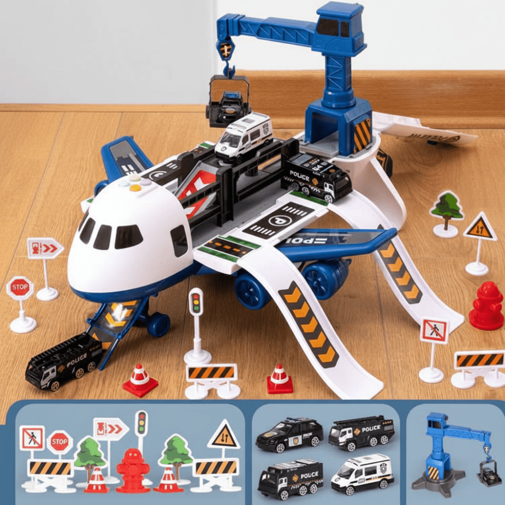Kids Toys Adventure Air Play Set Airplane Vehicles Creative Play